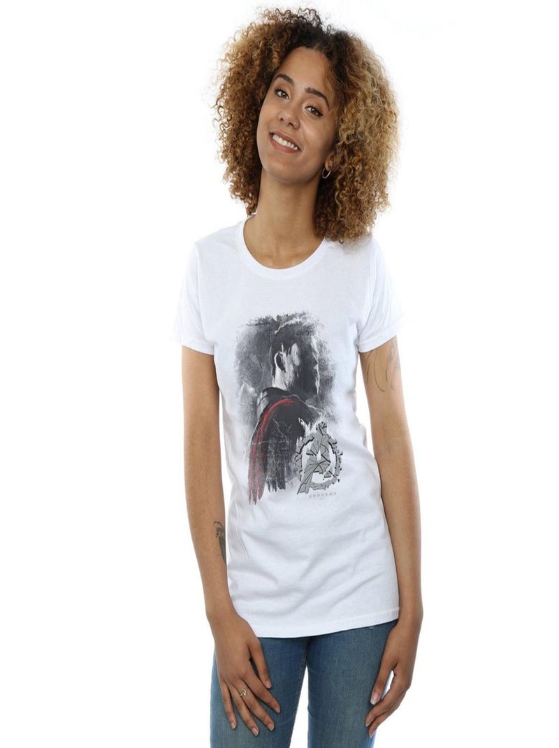 Marvel - T-shirt AVENGERS ENDGAME Blanc - Kiabi