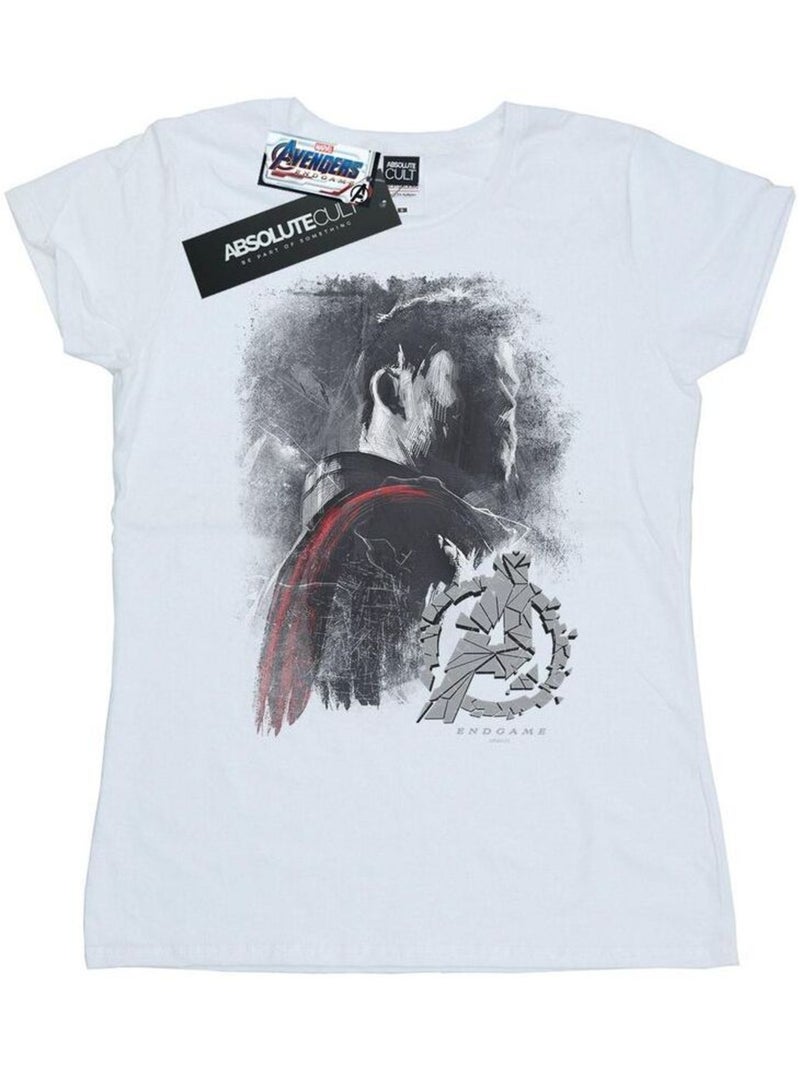 Marvel - T-shirt AVENGERS ENDGAME Blanc - Kiabi