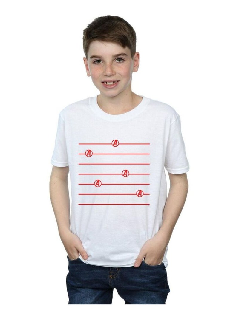 Marvel - T-shirt AVENGERS ENDGAME Blanc - Kiabi