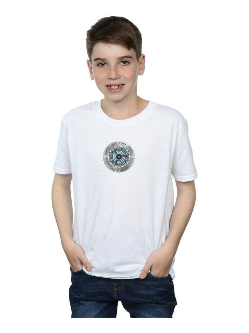 Marvel - T-shirt AVENGERS ENDGAME Blanc - Kiabi