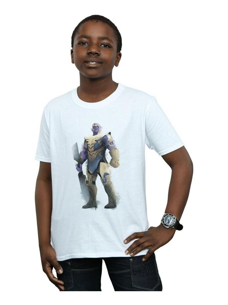 Marvel - T-shirt AVENGERS ENDGAME Blanc - Kiabi