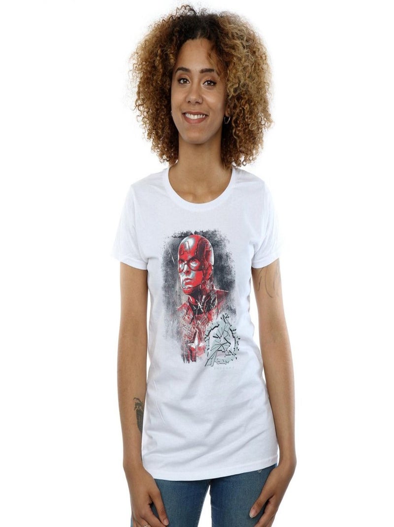 Marvel - T-shirt AVENGERS ENDGAME Blanc - Kiabi