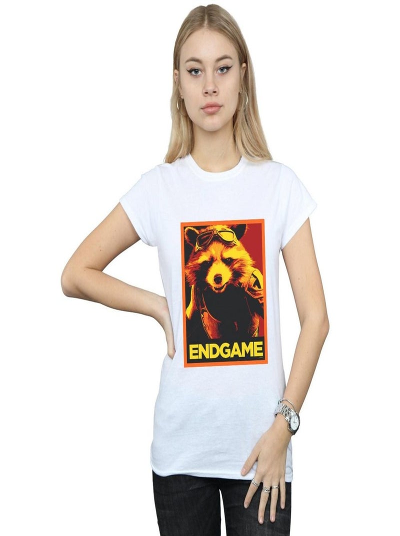 Marvel - T-shirt AVENGERS ENDGAME Blanc - Kiabi