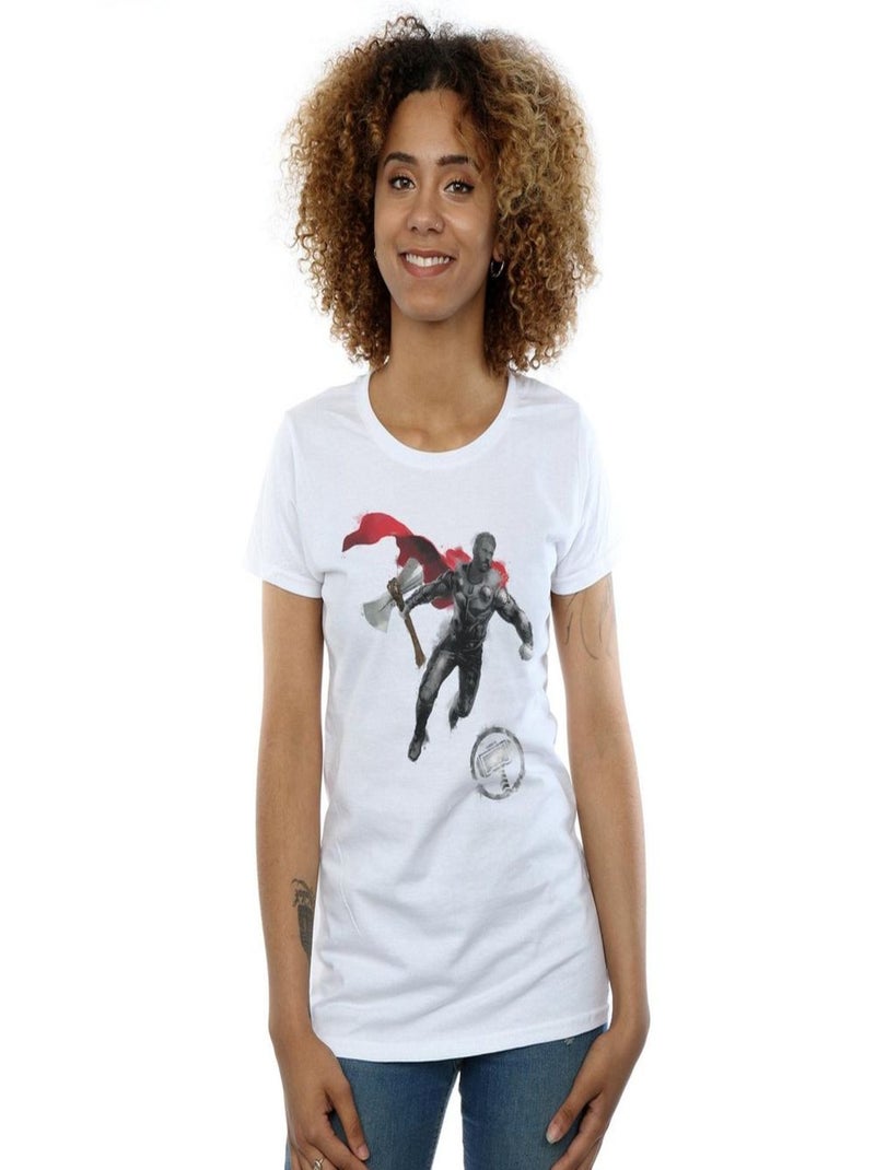 Marvel - T-shirt AVENGERS ENDGAME Blanc - Kiabi