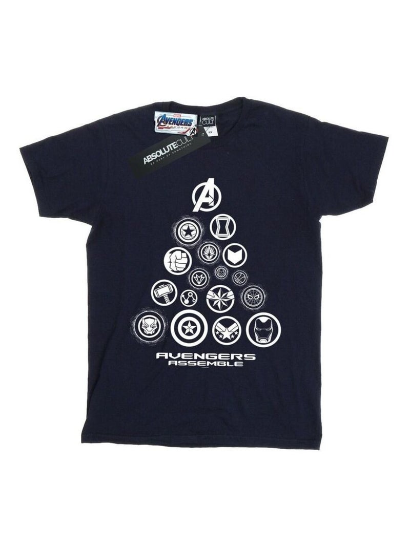 Marvel - T-shirt AVENGERS ENDGAME Bleu marine - Kiabi