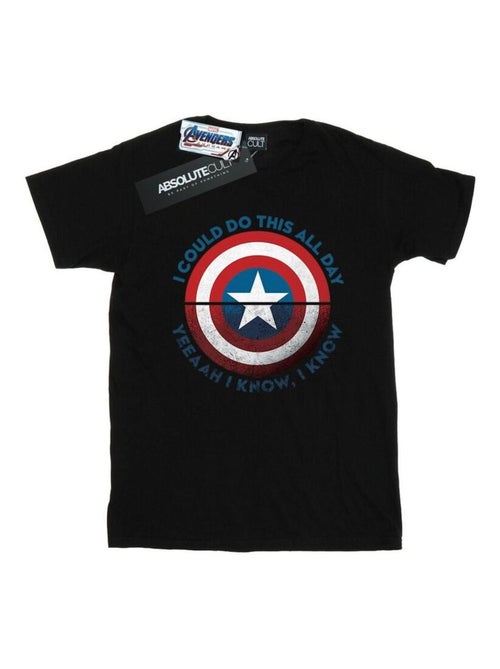 Marvel - T-shirt AVENGERS ENDGAME DO THIS ALL DAY - Kiabi Marvel - T-shirt AVENGERS ENDGAME DO THIS ALL DAY - Kiabi