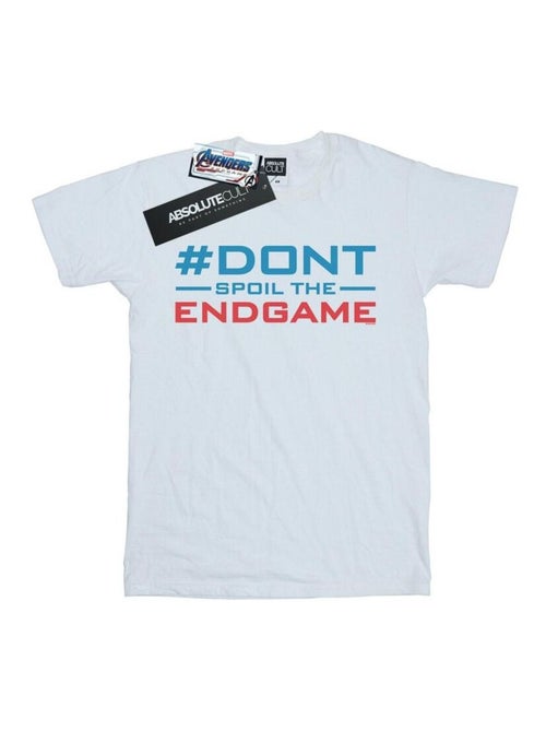 Marvel - T-shirt AVENGERS ENDGAME DON'T SPOIL THE ENDGAME - Kiabi Marvel - T-shirt AVENGERS ENDGAME DON'T SPOIL THE ENDGAME - Kiabi