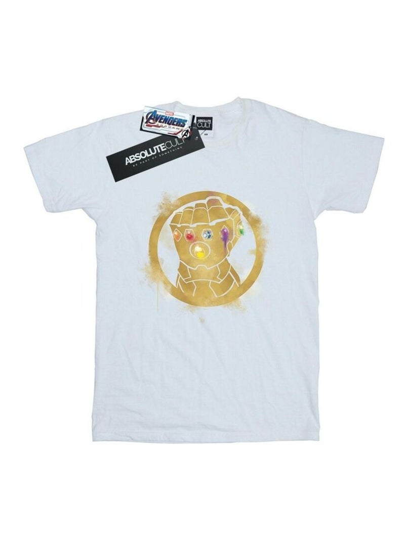 Marvel - T-shirt AVENGERS ENDGAME INFINITY Blanc - Kiabi