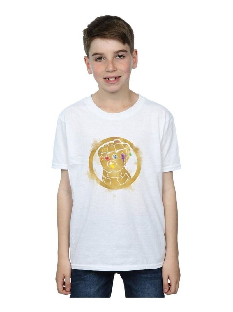 Marvel - T-shirt AVENGERS ENDGAME INFINITY Blanc - Kiabi