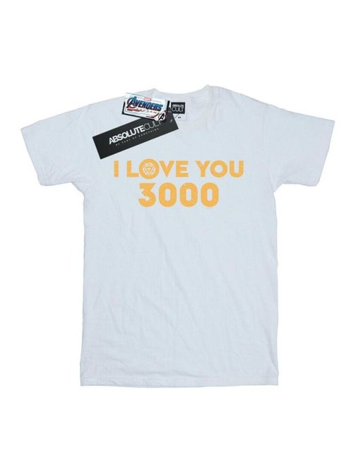 Marvel - T-shirt AVENGERS ENDGAME LOVE YOU ARC REACTOR - Kiabi Marvel - T-shirt AVENGERS ENDGAME LOVE YOU ARC REACTOR - Kiabi