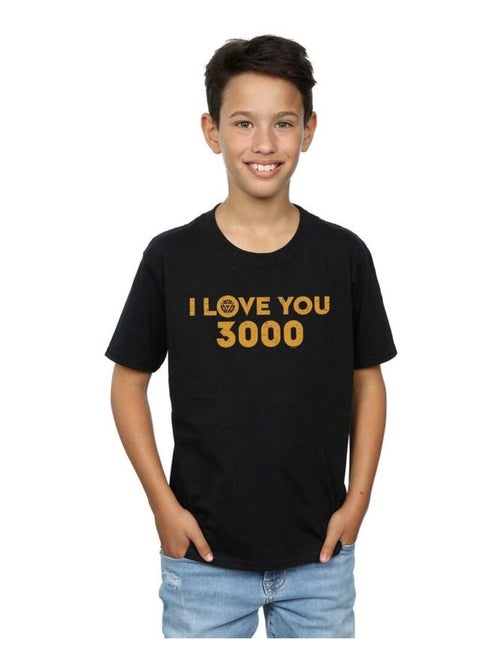 Marvel - T-shirt AVENGERS ENDGAME LOVE YOU ARC REACTOR - Kiabi