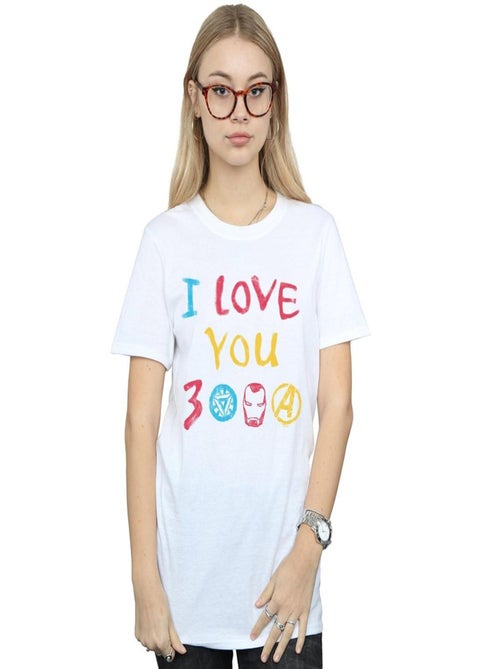 Marvel - T-shirt AVENGERS ENDGAME LOVE YOU - Kiabi