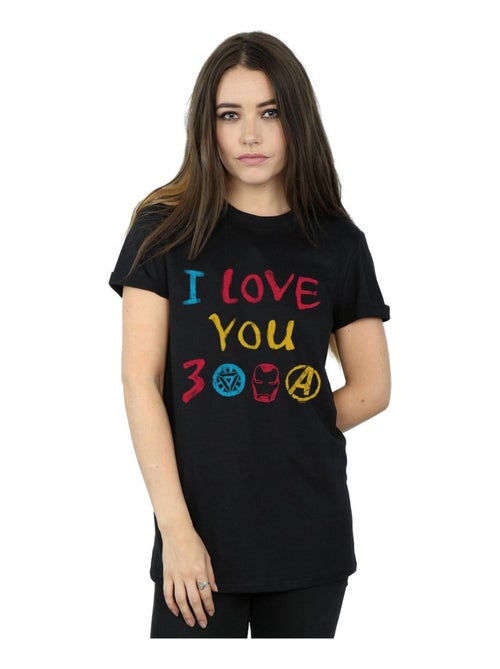 Marvel - T-shirt AVENGERS ENDGAME LOVE YOU - Kiabi