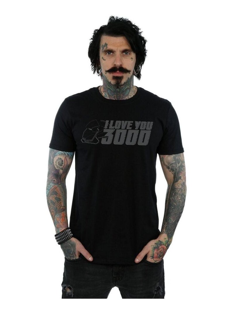 Marvel - T-shirt AVENGERS ENDGAME LOVE YOU Noir - Kiabi