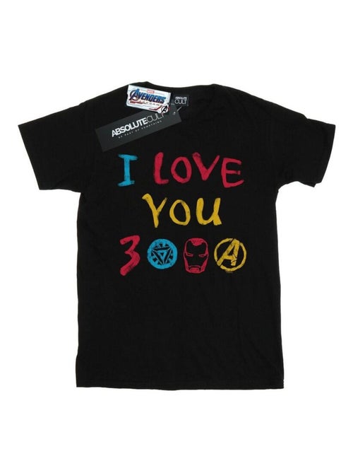 Marvel - T-shirt AVENGERS ENDGAME LOVE YOU - Kiabi
