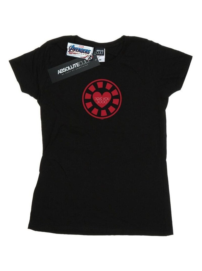 Marvel - T-shirt AVENGERS ENDGAME LOVE YOU Noir - Kiabi