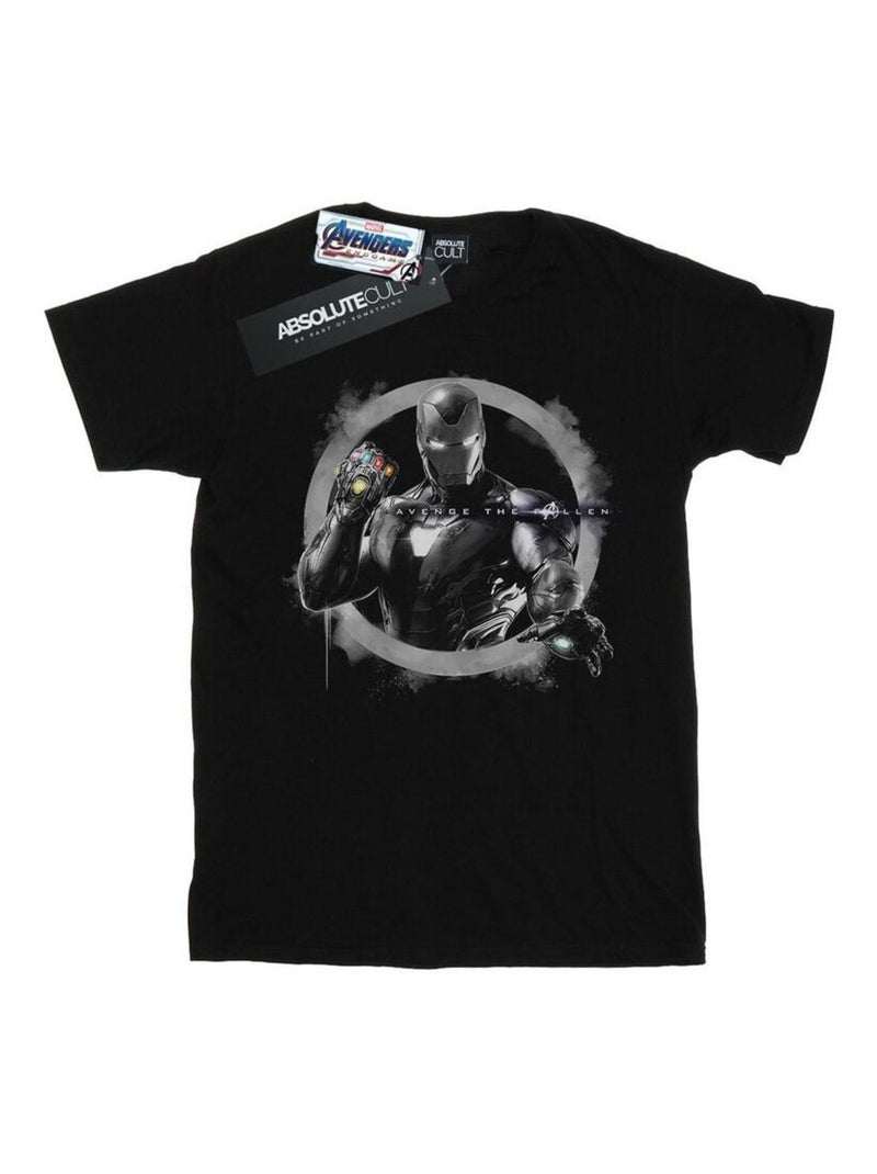 Marvel - T-shirt AVENGERS ENDGAME NANO Noir - Kiabi