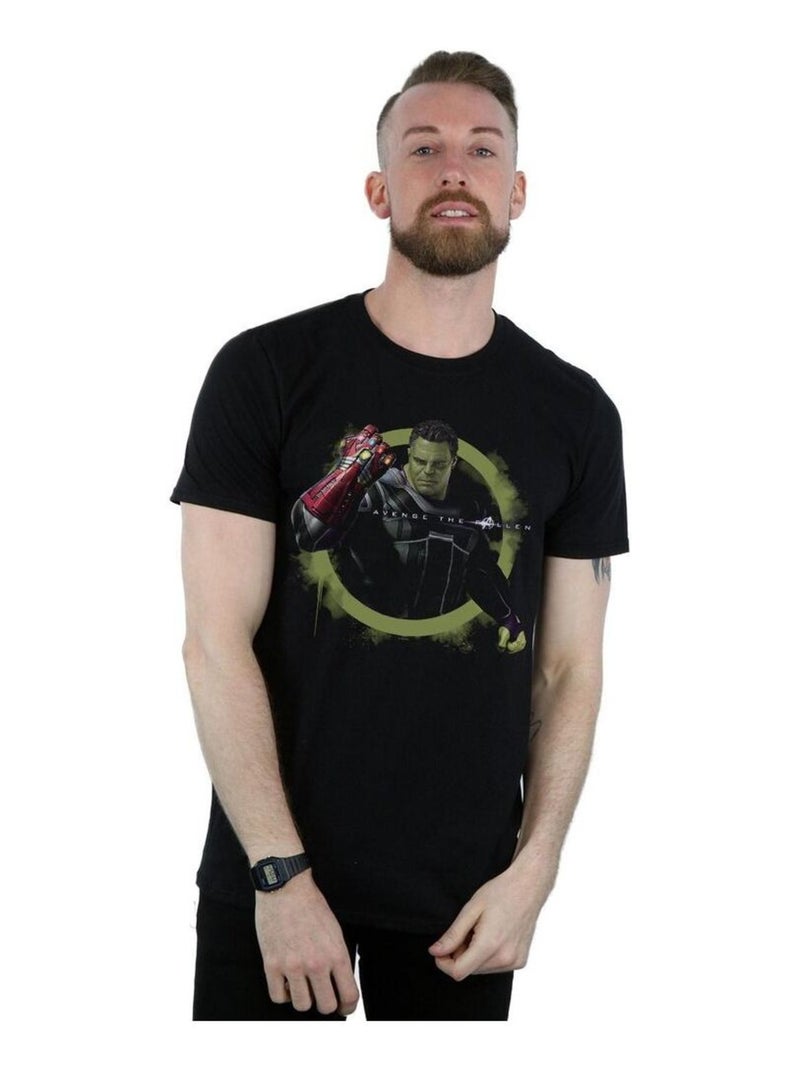 Marvel - T-shirt AVENGERS ENDGAME NANO Noir - Kiabi