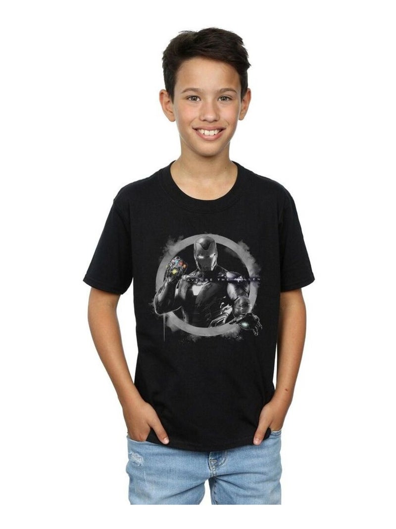 Marvel - T-shirt AVENGERS ENDGAME NANO Noir - Kiabi