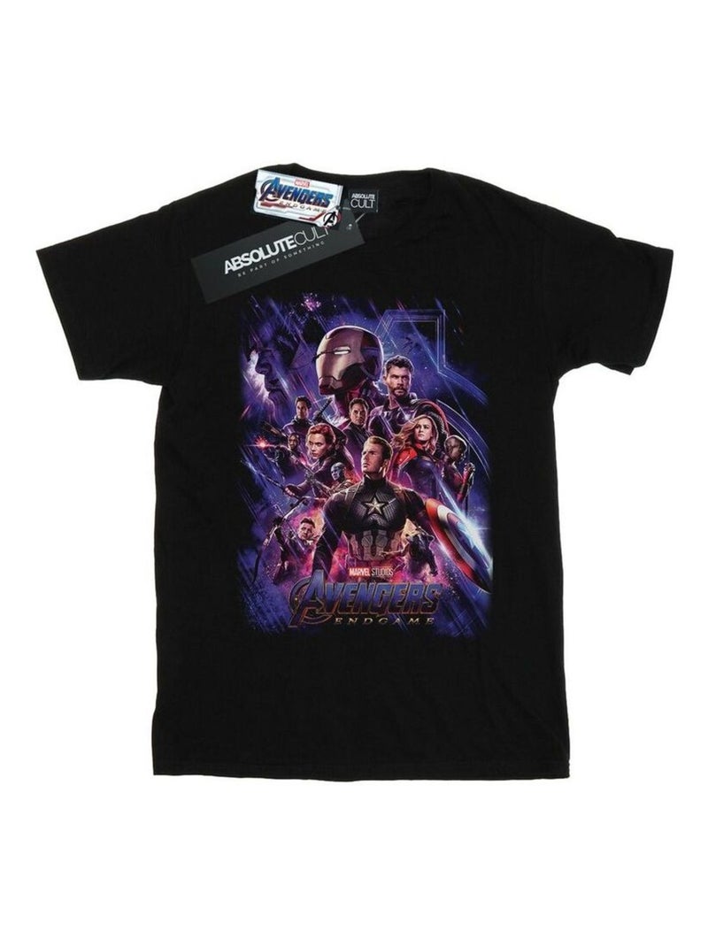 Marvel - T-shirt AVENGERS ENDGAME Noir - Kiabi