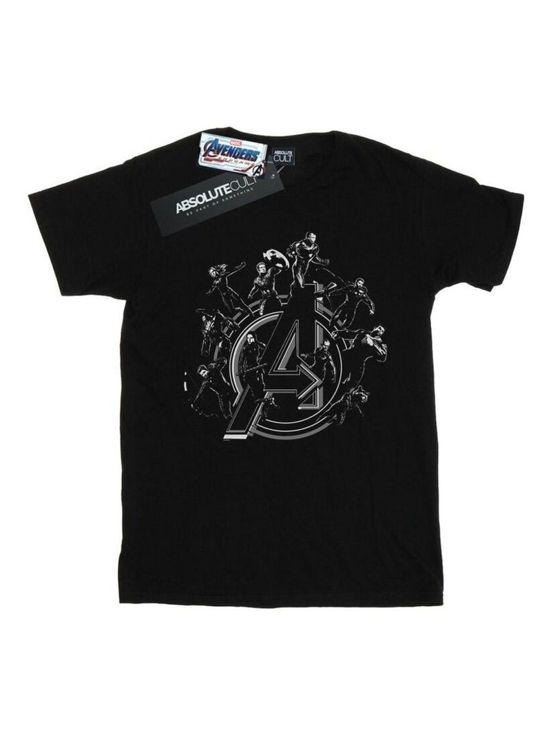 Marvel - T-shirt AVENGERS ENDGAME Noir - Kiabi