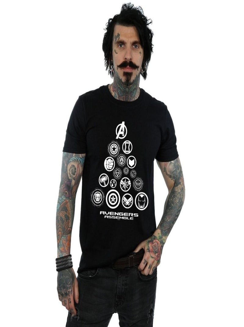 Marvel - T-shirt AVENGERS ENDGAME Noir - Kiabi