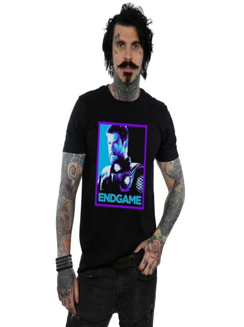 Marvel - T-shirt AVENGERS ENDGAME Noir - Kiabi