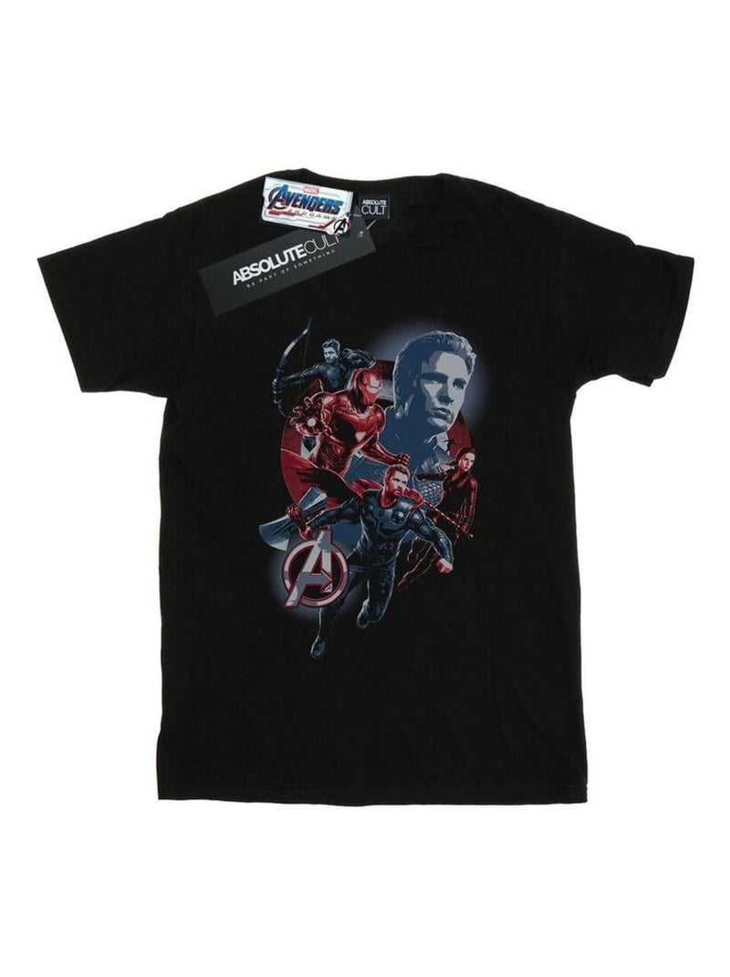 Marvel - T-shirt AVENGERS ENDGAME Noir - Kiabi