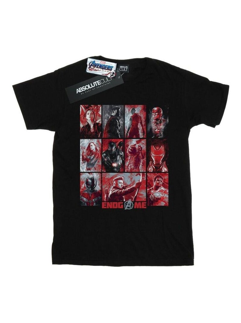 Marvel - T-shirt AVENGERS ENDGAME Noir - Kiabi