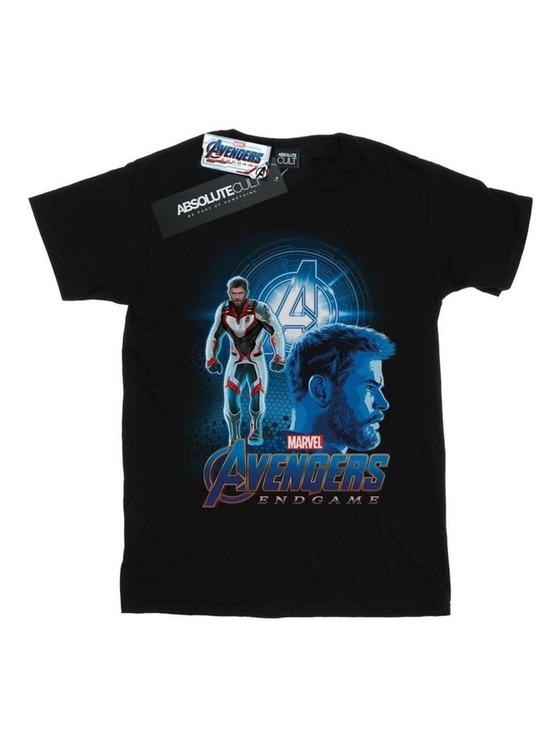 Marvel - T-shirt AVENGERS ENDGAME Noir - Kiabi