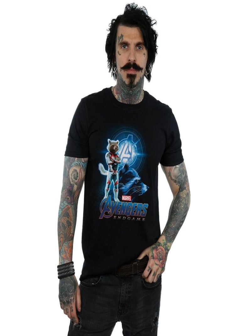 Marvel - T-shirt AVENGERS ENDGAME Noir - Kiabi