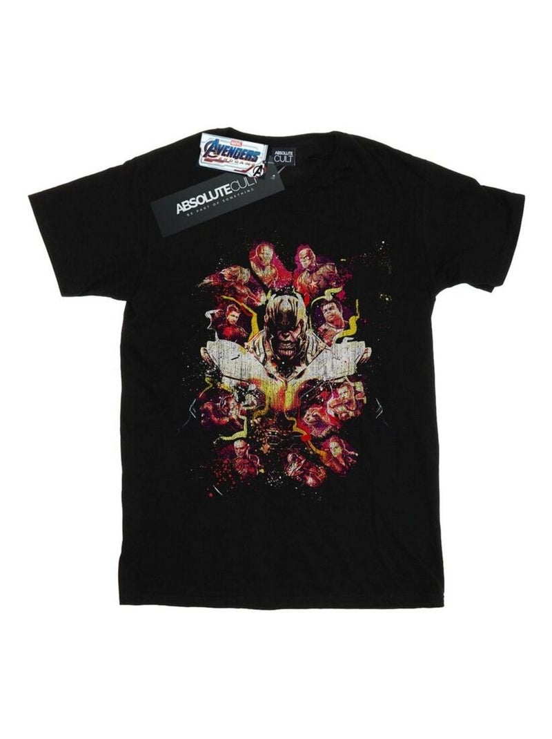 Marvel - T-shirt AVENGERS ENDGAME Noir - Kiabi