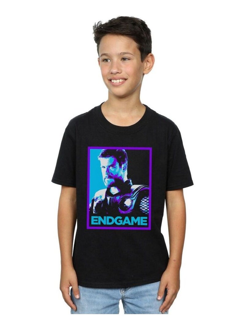 Marvel - T-shirt AVENGERS ENDGAME Noir - Kiabi