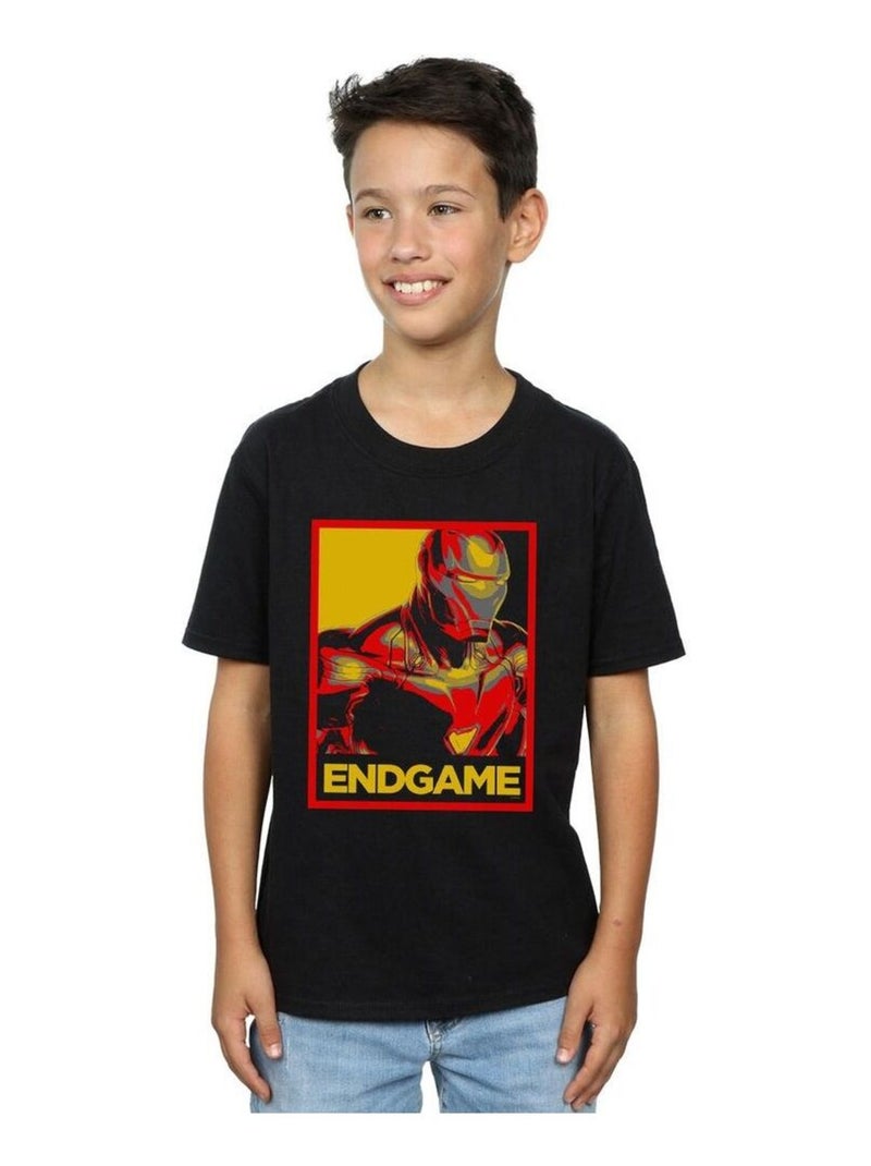 Marvel - T-shirt AVENGERS ENDGAME Noir - Kiabi