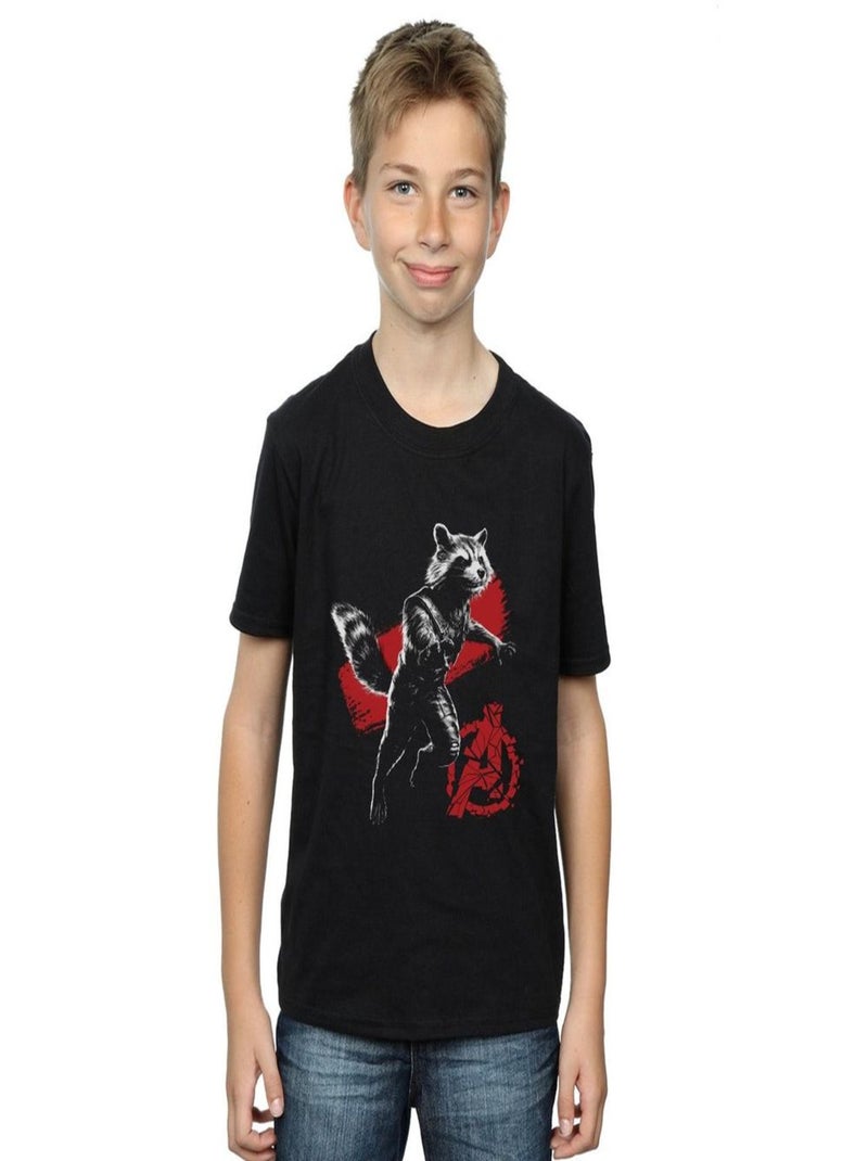 Marvel - T-shirt AVENGERS ENDGAME Noir - Kiabi