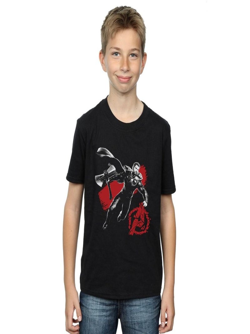 Marvel - T-shirt AVENGERS ENDGAME Noir - Kiabi