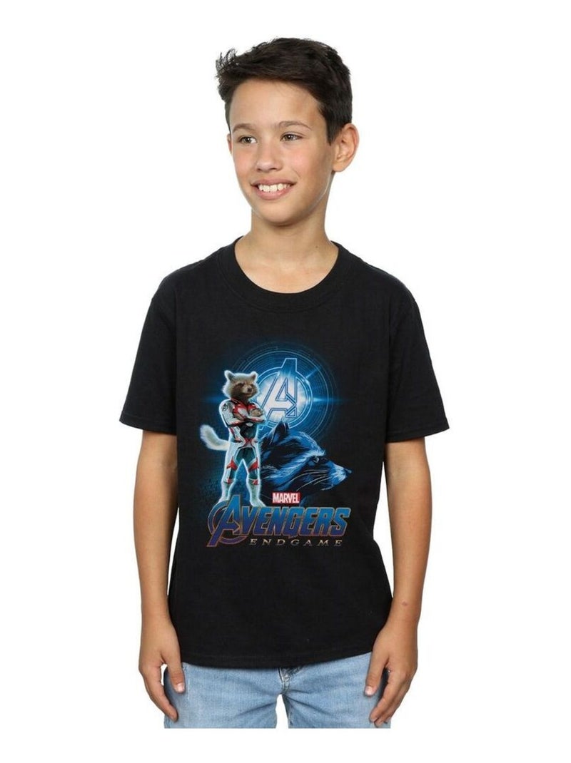 Marvel - T-shirt AVENGERS ENDGAME Noir - Kiabi