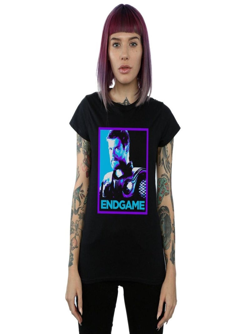 Marvel - T-shirt AVENGERS ENDGAME Noir - Kiabi