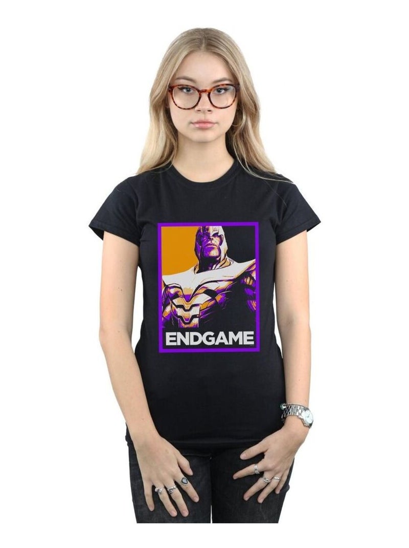 Marvel - T-shirt AVENGERS ENDGAME Noir - Kiabi