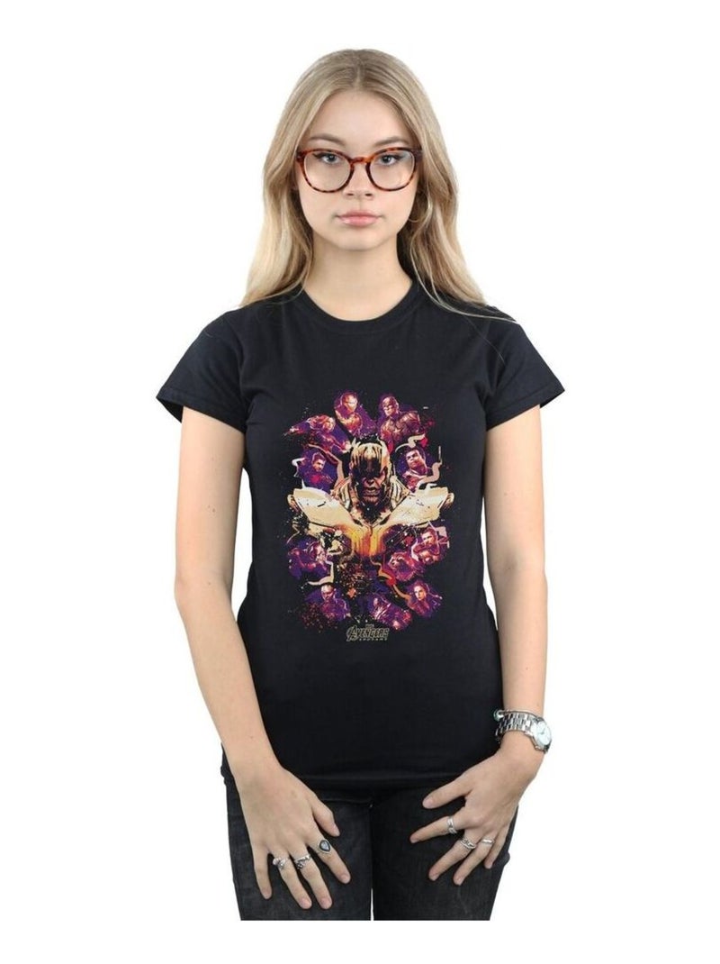Marvel - T-shirt AVENGERS ENDGAME Noir - Kiabi