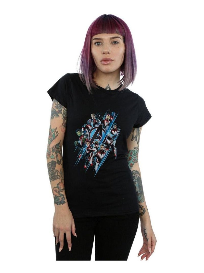 Marvel - T-shirt AVENGERS ENDGAME Noir - Kiabi