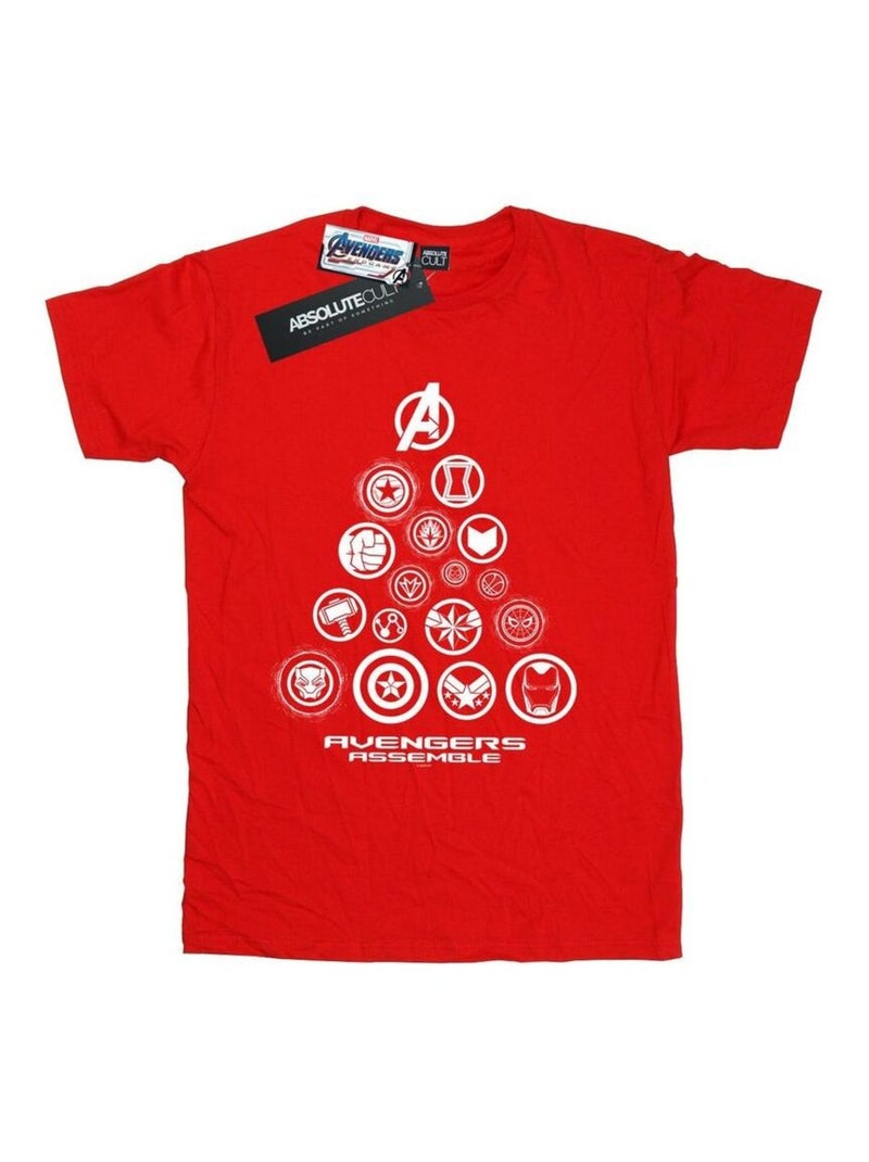 Marvel - T-shirt AVENGERS ENDGAME Rouge - Kiabi