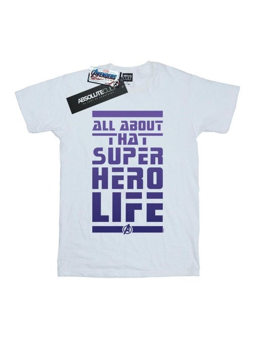 Marvel - T-shirt AVENGERS ENDGAME SUPERHERO LIFE - Kiabi