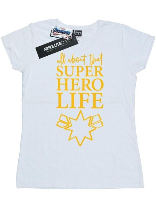 Marvel - T-shirt AVENGERS ENDGAME SUPERHERO LIFE - Kiabi