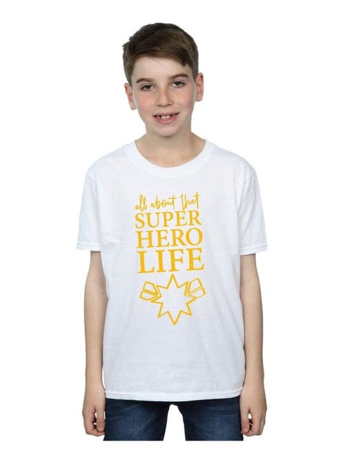 Marvel - T-shirt AVENGERS ENDGAME SUPERHERO LIFE - Kiabi