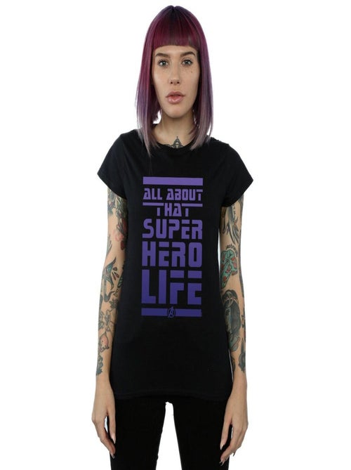 Marvel - T-shirt AVENGERS ENDGAME SUPERHERO LIFE - Kiabi