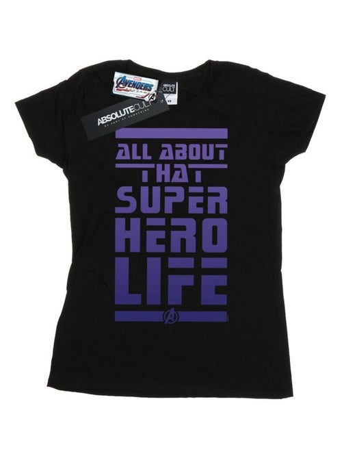 Marvel - T-shirt AVENGERS ENDGAME SUPERHERO LIFE - Kiabi Marvel - T-shirt AVENGERS ENDGAME SUPERHERO LIFE - Kiabi