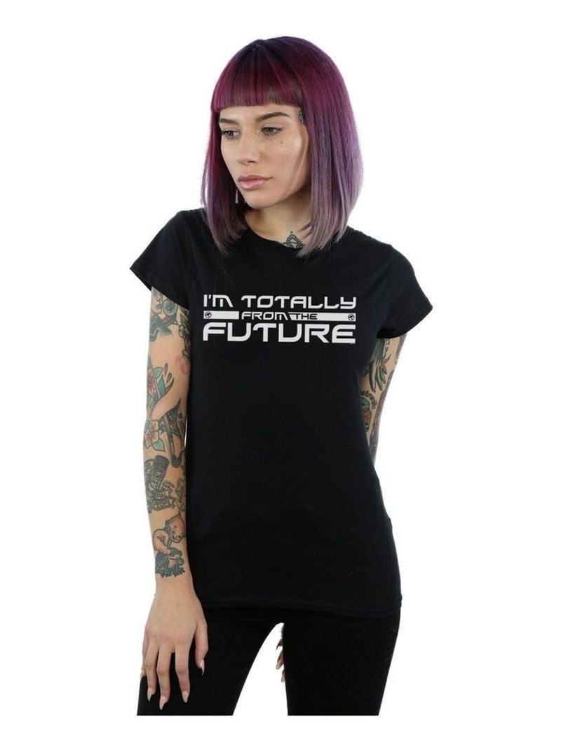 Marvel - T-shirt AVENGERS ENDGAME TOTALLY FROM THE FUTURE Noir - Kiabi