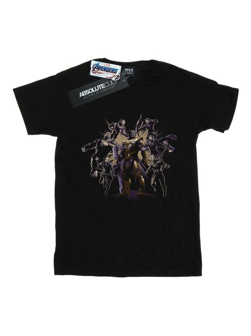 Marvel - T-shirt AVENGERS ENDGAME VS Noir - Kiabi