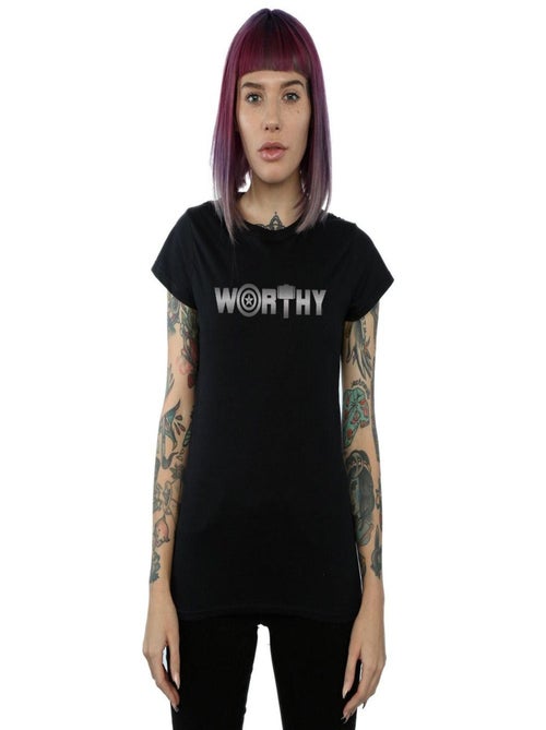 Marvel - T-shirt AVENGERS ENDGAME WORTHY - Kiabi Marvel - T-shirt AVENGERS ENDGAME WORTHY - Kiabi